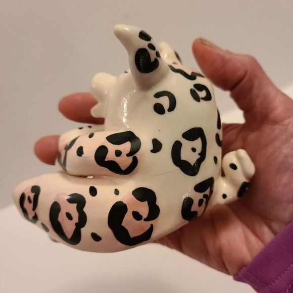 Ceramic pig Lacombe 2001 Anna Co. Creations 4"x5" - Picture 3 of 7